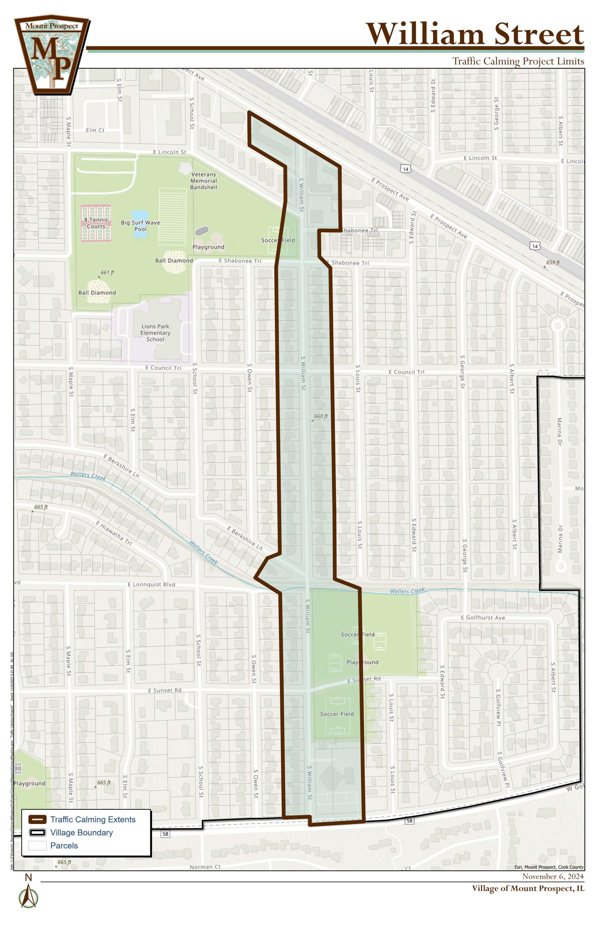 Williams Street Traffic Calming